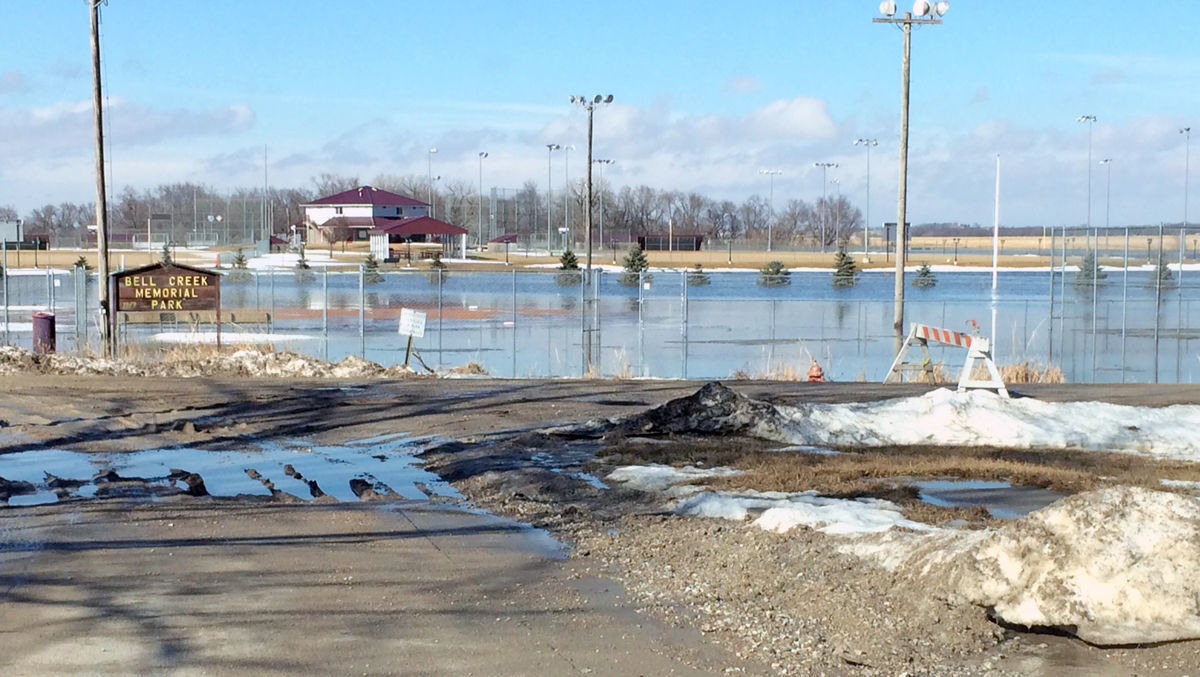 Bell Creek flooding